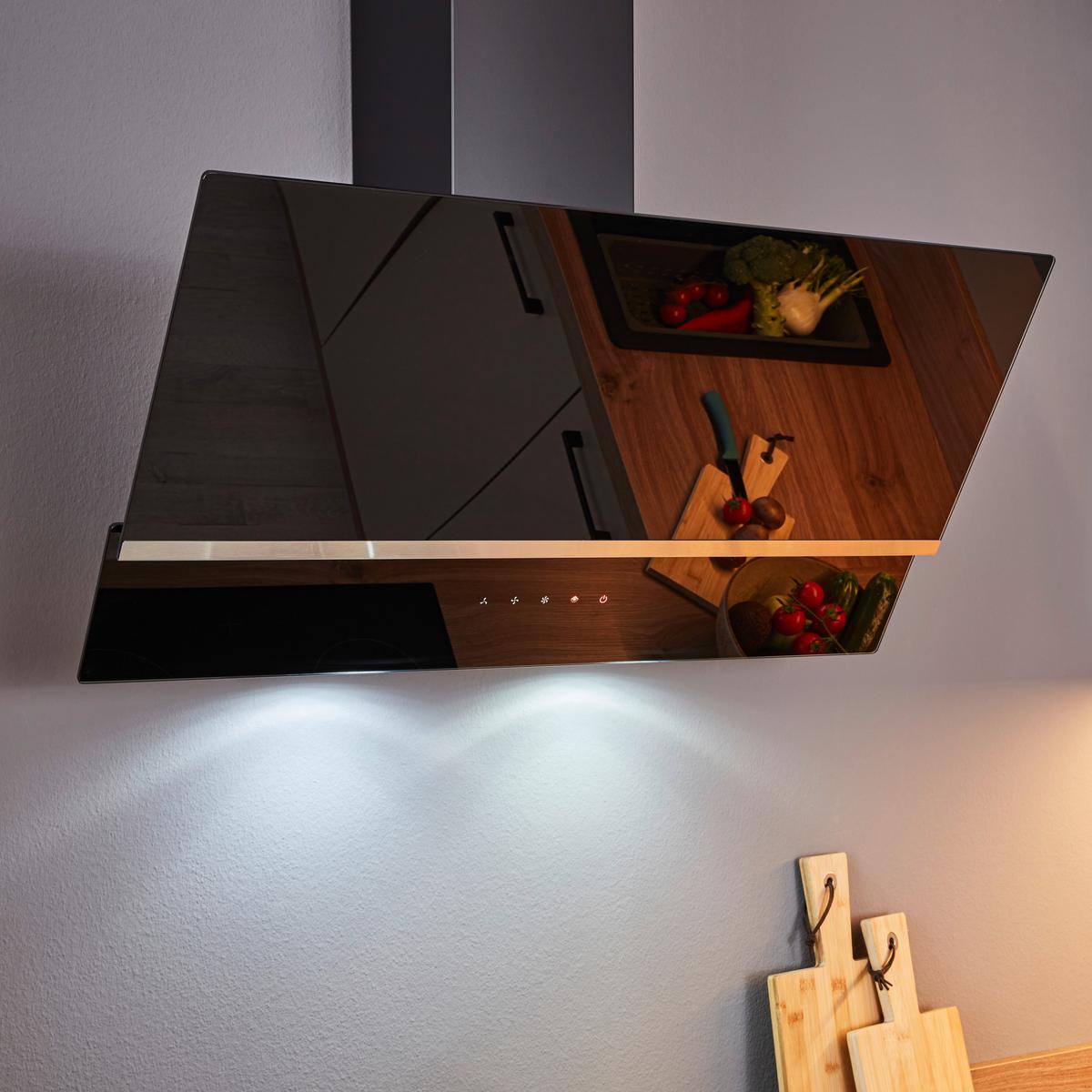Einbauküche IP1200 Cappucinofarben - Eichefarben/Cappuccino, MODERN, Holzwerkstoff/Metall (270/250cm) - Impuls