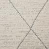 VÄVD MATTA ADJER 1 - ljusgrå/Alabasterfarben, Modern, textil (80/150cm) - Mömax