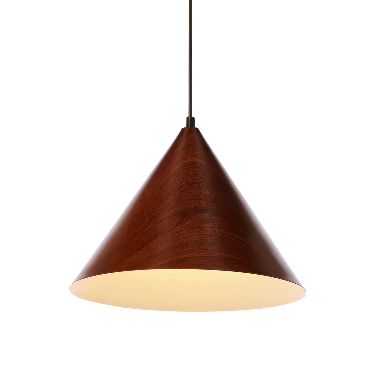 Viseća Svjetiljka Dunca - boje oraha/crna, Design, metal (32/32/115cm)