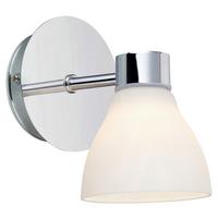 Wandleuchte Cassis max. 18 Watt - Chromfarben/Opal, Basics (14/10/13,5cm) - Markslöjd