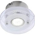 Deckenleuchte Stefan, max. 3 Watt - Chromfarben/Weiß, KONVENTIONELL, Glas/Metall (12/7cm) - Mömax modern living Deckenleuchte Stefan, max. 3 Watt - Chromfarben/Weiß, KONVENTIONELL, Glas/Metall (12/7cm) - Mömax modern living