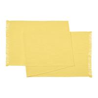Tischläufer Candy Gelb ca. 45x170cm - Gelb, KONVENTIONELL, Textil (45/170cm) - Mömax