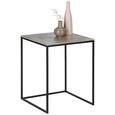Beistelltisch aus Metall ca. 41,5x52x41,5cm - Schwarz/Nickelfarben, MODERN, Metall (41,5/52/41,5cm) - Premium Living Beistelltisch aus Metall ca. 41,5x52x41,5cm - Schwarz/Nickelfarben, MODERN, Metall (41,5/52/41,5cm) - Premium Living