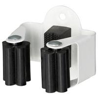 Stenski Nosilec Bele Barve - bela, Konvencionalno, kovina (5/5/4,4cm) - Mömax