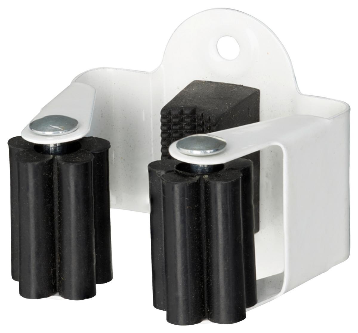 Stenski Nosilec Bele Barve - bela, Konvencionalno, kovina (5/5/4,4cm) - Mömax