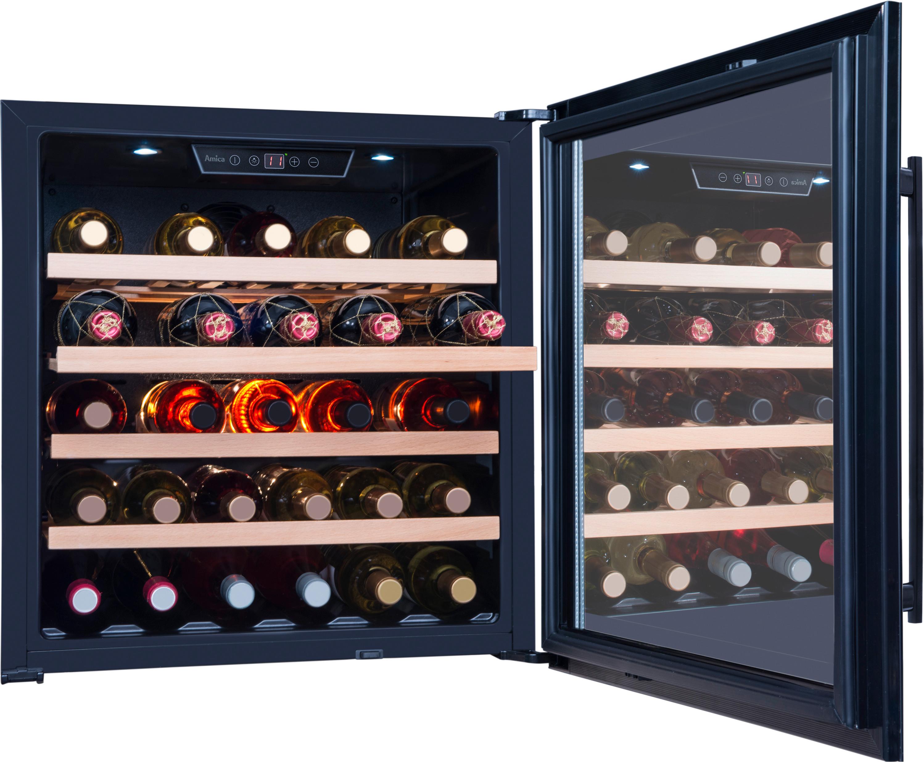 Weinkühlschrank WK341210S - Metall (59/59,5/60,8cm) - Amica