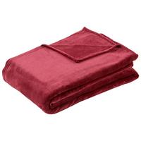 Mekano Ćebe 220x240cm Michael Xxl - tamnocrvena, tekstil (220/240cm) - Modern Living