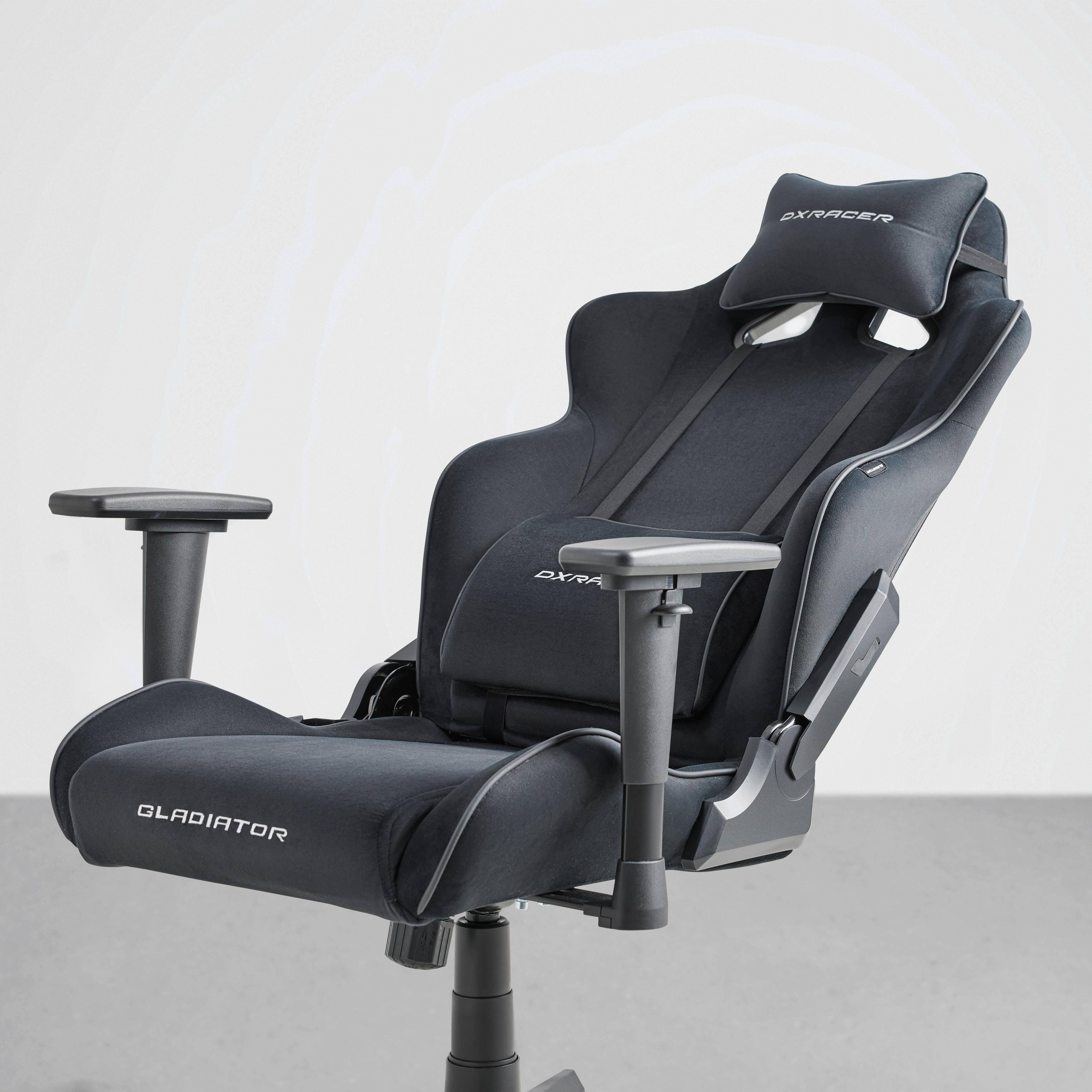 GAMINGSTOL GLADIATOR -EXKLUSIV- - svart, Modern, textil/plast (70/126/70cm) - Dxracer