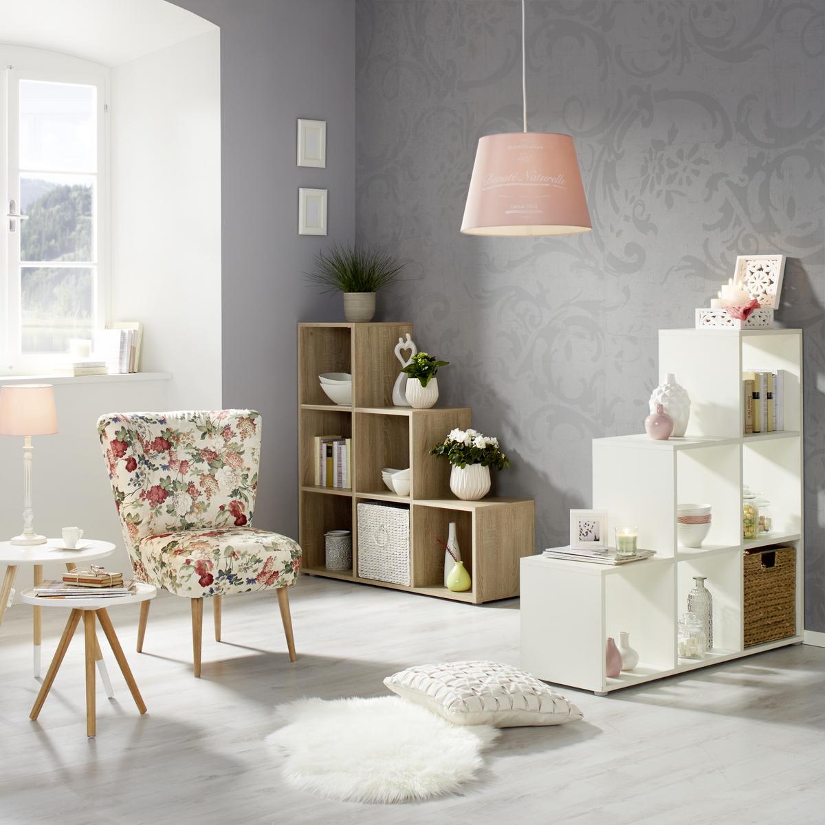 Regal in Weiss mit 6 Fächer - Weiss, Modern, Holzwerkstoff (112/114/35cm) - Mömax