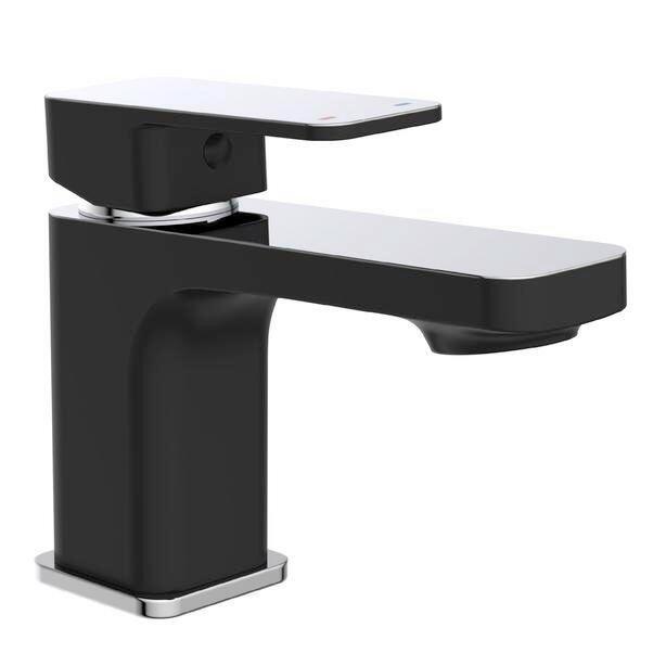 Baterie lavoar Madagaskar - culoare crom/negru, Basics, metal (5,5/16cm) - Schütte