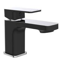 Baterie lavoar Madagaskar - culoare crom/negru, Basics, metal (5,5/16cm) - Schütte