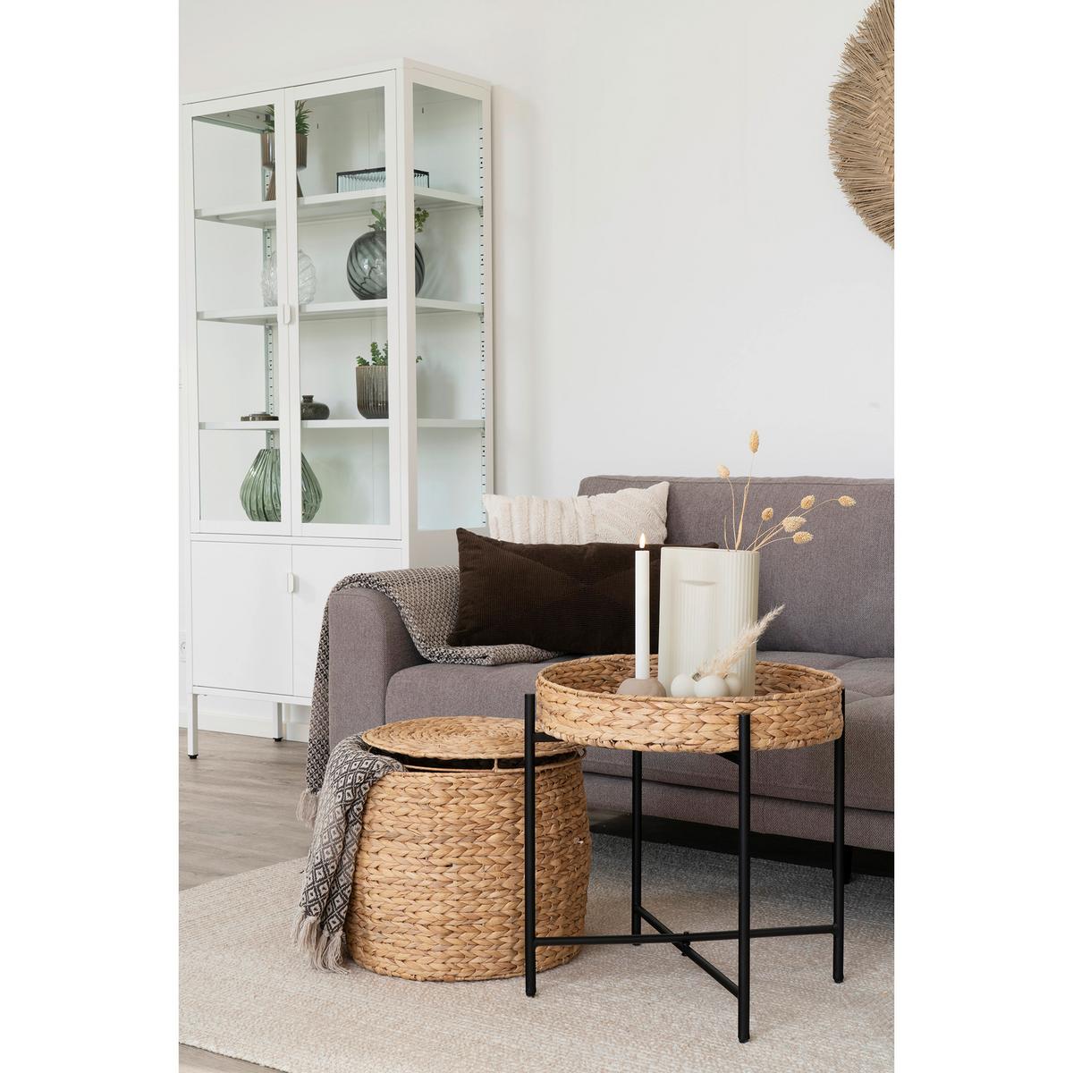 Beistelltisch Delia Side Table Hellbraun - Hellbraun, Design, Holz (43/34/43cm)