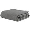 Ágytakaró Dobby Uni - fekete/fehér, textil (140/210cm) - Premium Living