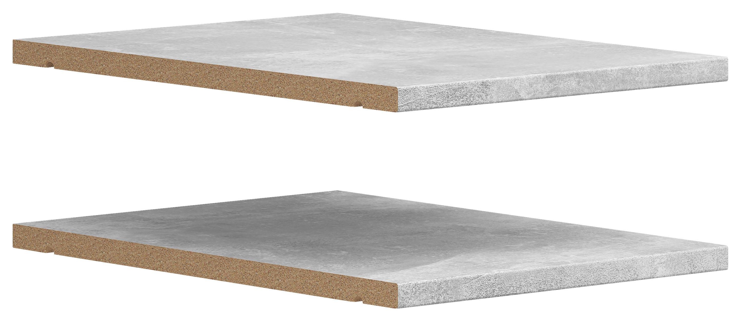 Einlegeboden Multistauraum Grau - Grau, Modern, Holzwerkstoff (26,9/3/35,8cm)