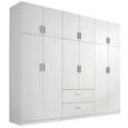 Kombinirna Omara Horn - aluminij, Konvencionalno, umetna masa/leseni material (271/229/54cm) - Modern Living Kombinirna Omara Horn - aluminij, Konvencionalno, umetna masa/leseni material (271/229/54cm) - Modern Living