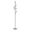 LED-GOLVLAMPA LINA - kromfärg/nickelfärgad, Modern, metall/plast (23/23/151cm) - Mömax