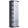 Regal Tilano M, Antracit - antracit, Design, steklo/leseni material (31/92/18cm) - MID.YOU