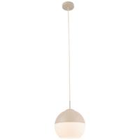 Hängeleuchte Ulla Sandfarben max. 60 Watt - Sandfarben, MODERN, Glas/Metall (25/25/120cm) - Mömax
