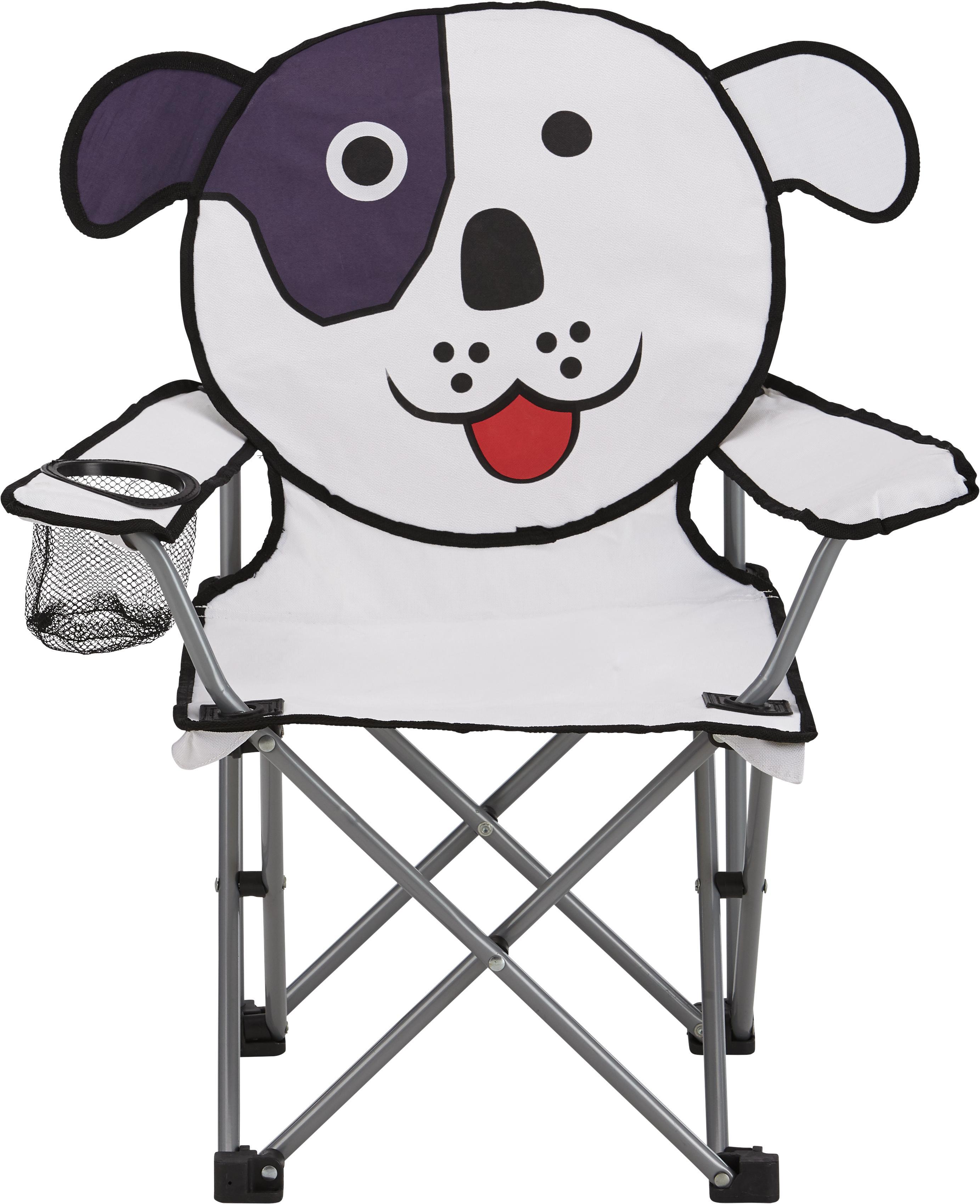 Kinder-Gartenstuhl Rio in verschiedenen Motiven - Blau/Rosa, Textil/Metall (55/65/35cm) - Modern Living