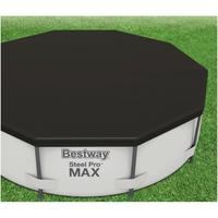 Pvc Védőtakaró Medencéhez 3,05 Fff 120 - fekete, Basics, műanyag (305cm)