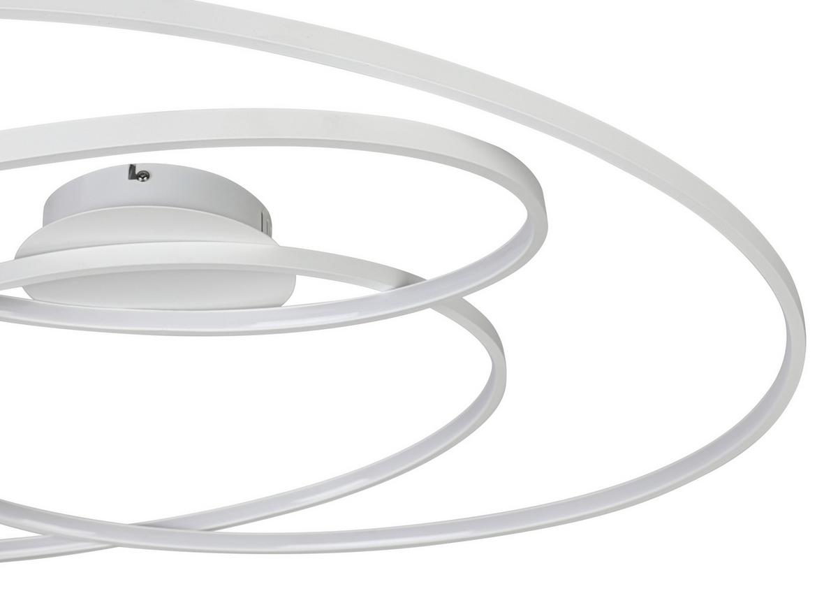 Stropna Led-svetilka Wilma - bela, Moderno, kovina/umetna masa (65/80/15,5cm) - Mömax