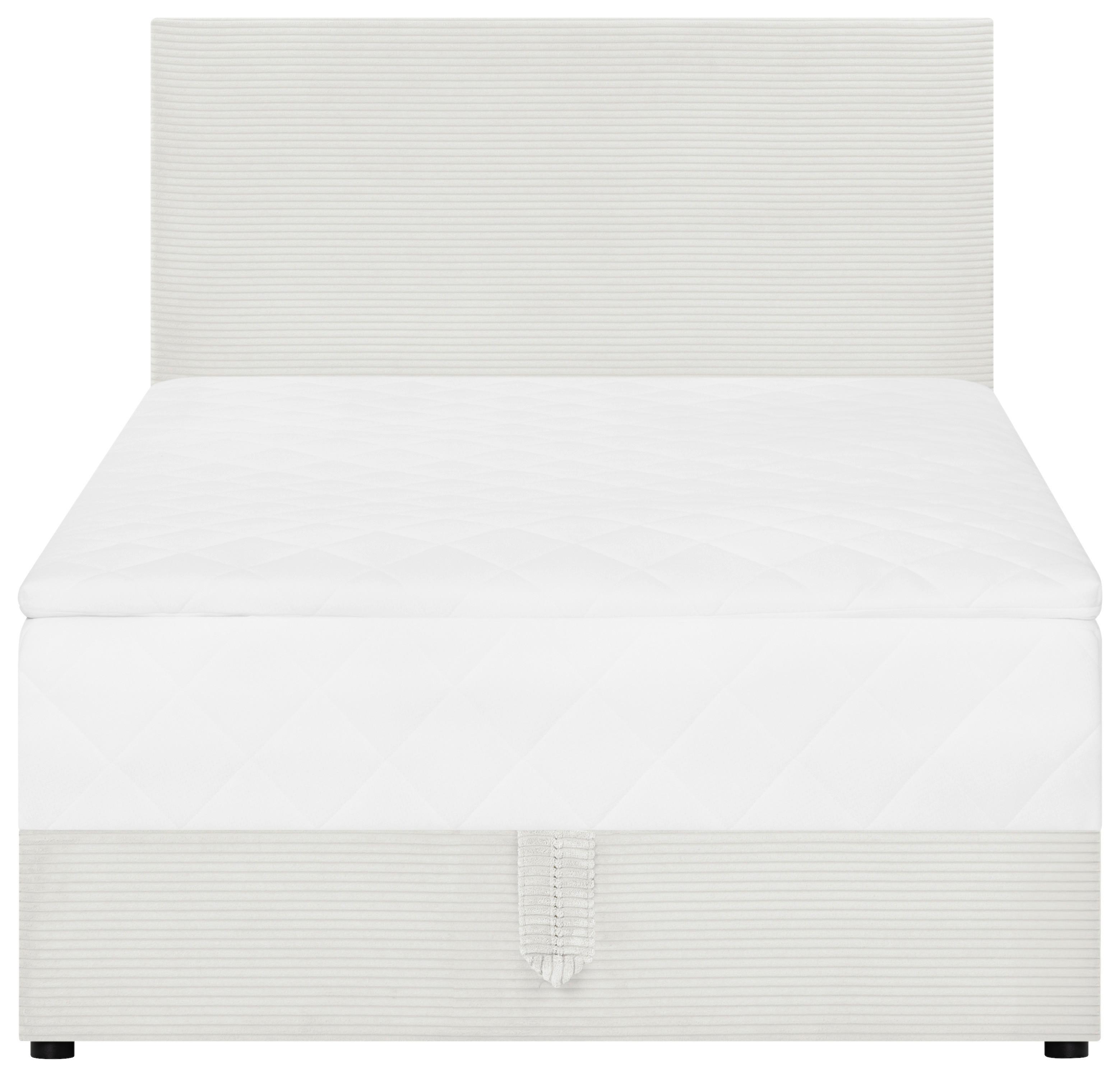 Boxbett Boxy Beige ca. 120x200cm - Beige/Grau, KONVENTIONELL, Textil (120/200cm) - Based