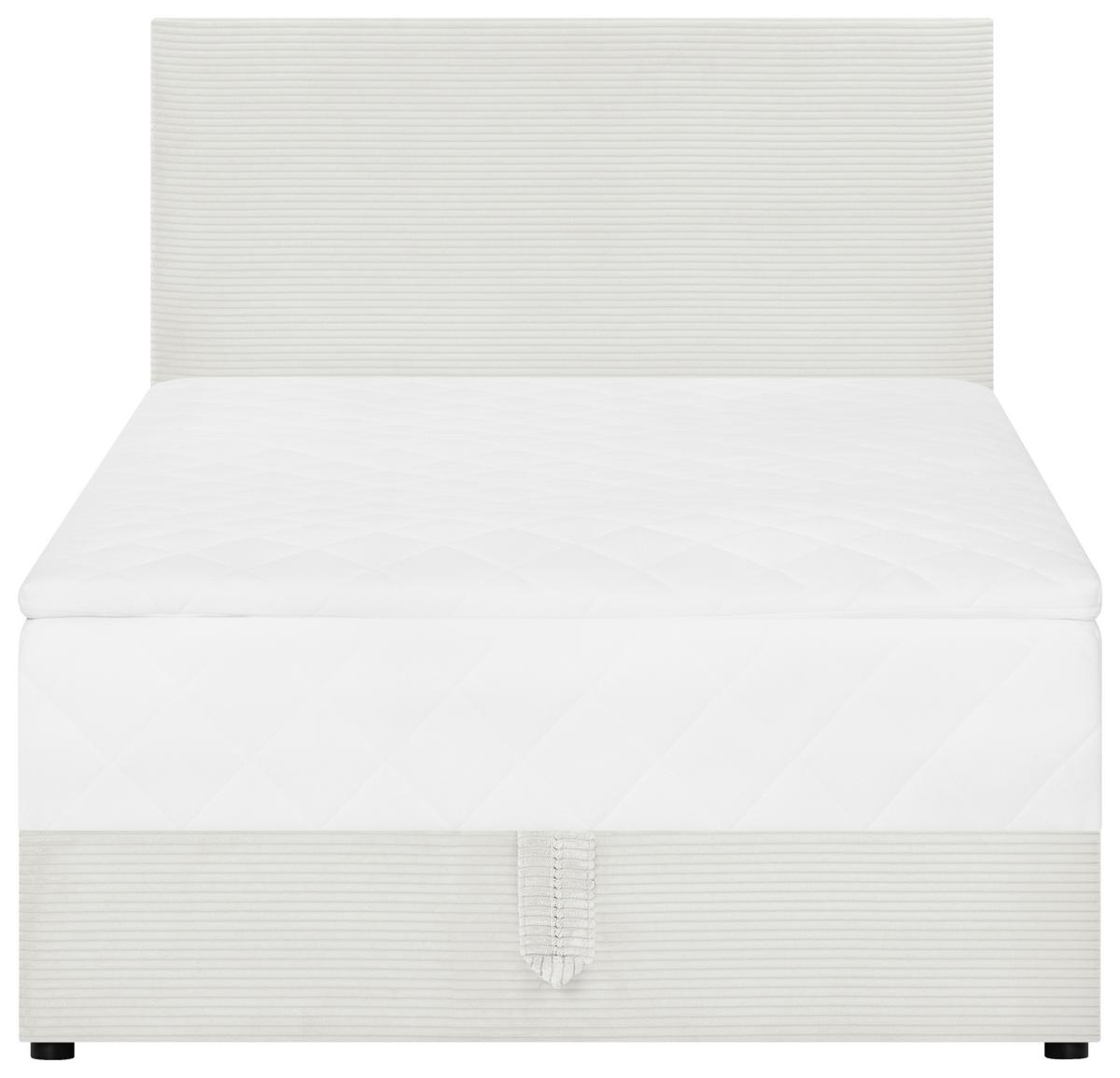 Boxbett Boxy Beige ca. 120x200cm - Beige/Grau, KONVENTIONELL, Textil (120/200cm) - Based