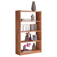 Regal Simon, Bukev, Masivno - barve bukve, Basics, les (80/145/31cm) - MID.YOU