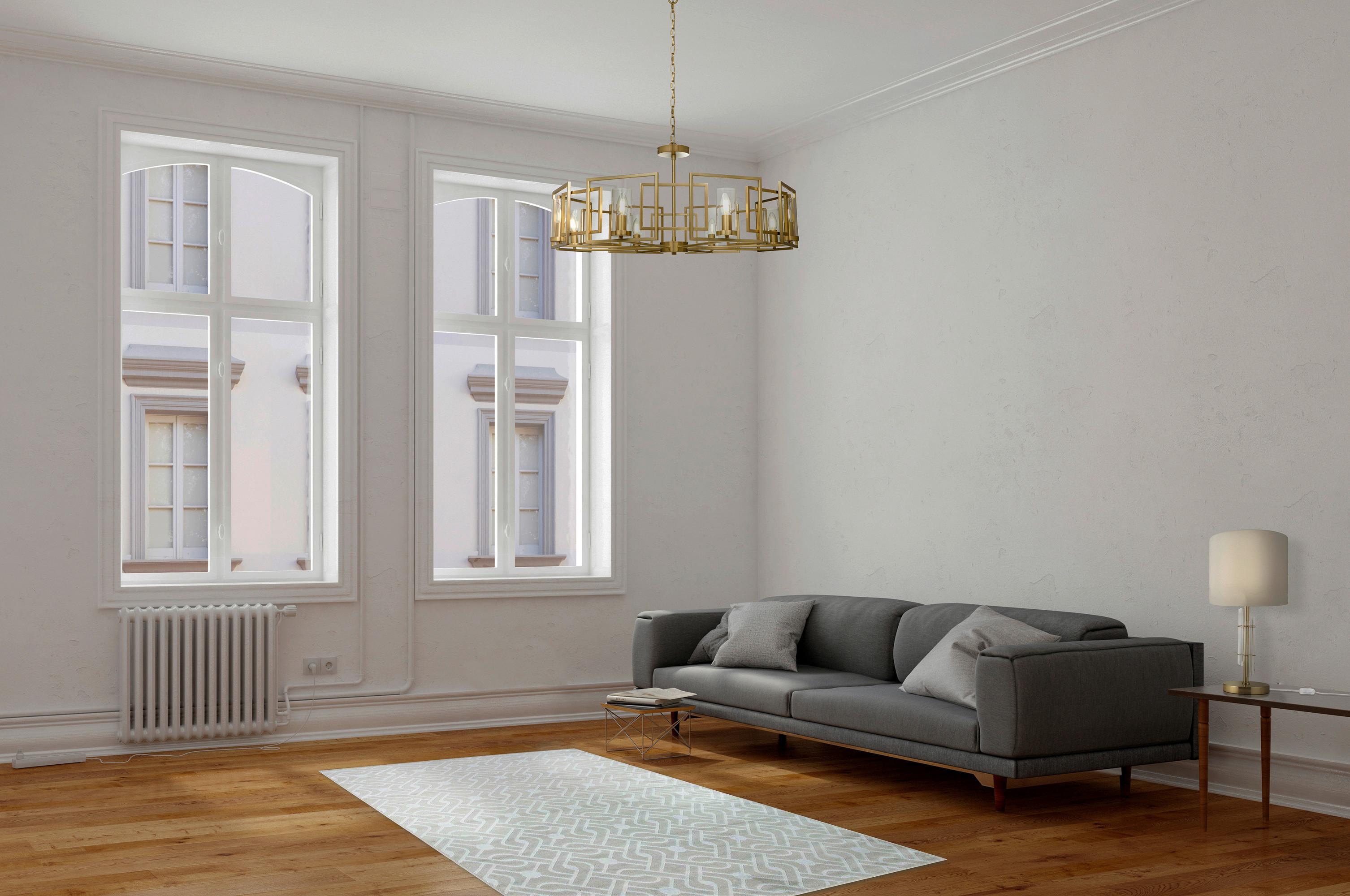 KRONLEUCHTER BOWI - Klar, Trend, Glas/Metall (87,5/60,5/87,5cm) - MAYTONI