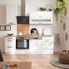 Kuhinjski Blok Luisa - bijela, Romantik / Landhaus, drvni materijal (220cm) - Based