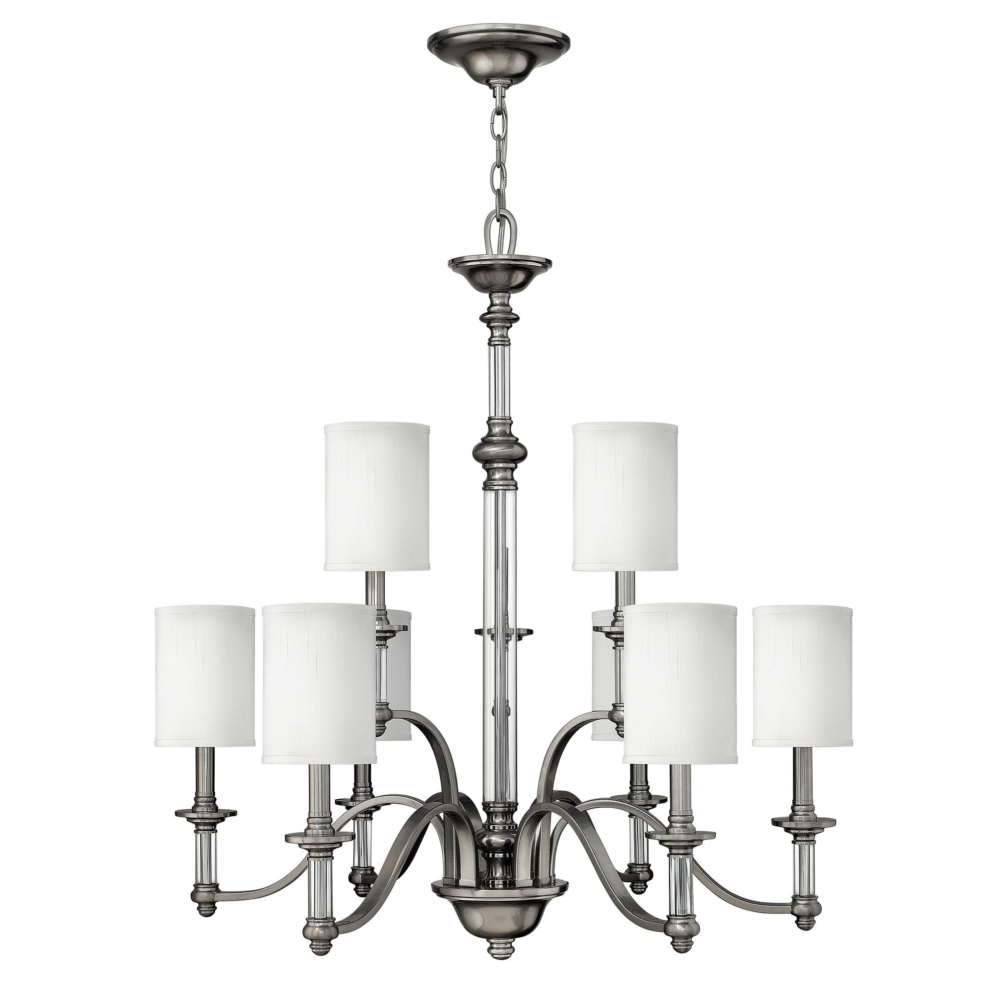 Luster Sussex - boje nikla, Lifestyle, staklo/metal (81.3/99cm) - Elstead Lighting