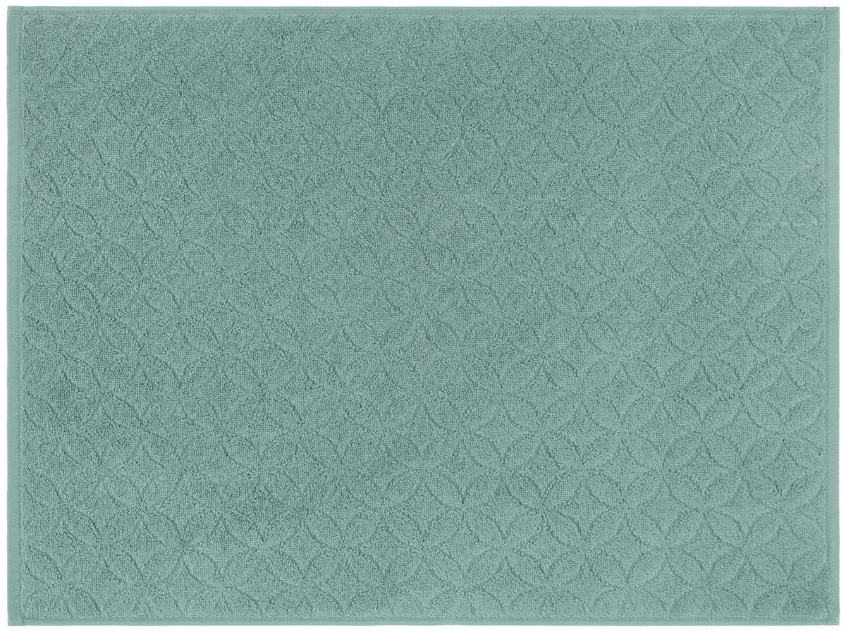 Badematte Naime in Blau ca. 50x70cm - Blau, LIFESTYLE, Textil (50/70cm) - Modern Living