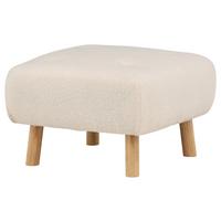 Hocker Salina Weiß SALINA - Weiß, Design, Holz/Kunststoff (60/28/60cm) - Livetastic