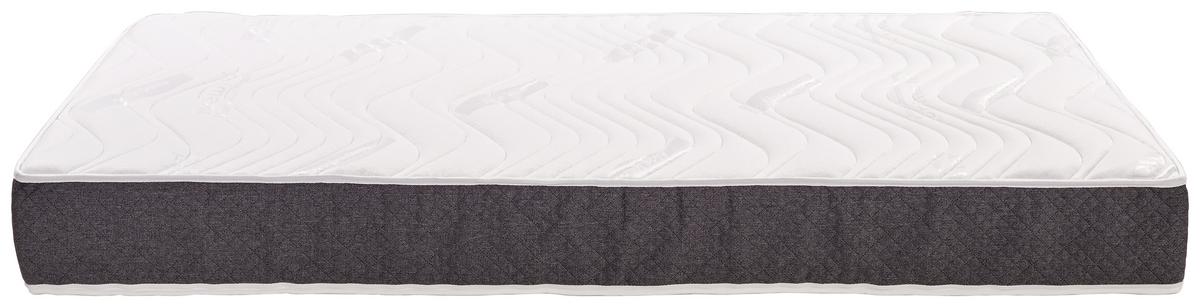 Viscomatratze Visco Deluxe ca. 90x200 cm - Weiß, KONVENTIONELL, Textil (90/200cm) - Livetastic