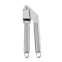 Knoblauchpresse Aus Edelstahl - Edelstahlfarben, Konventionell, Metall (5/19,5cm) - Modern Living