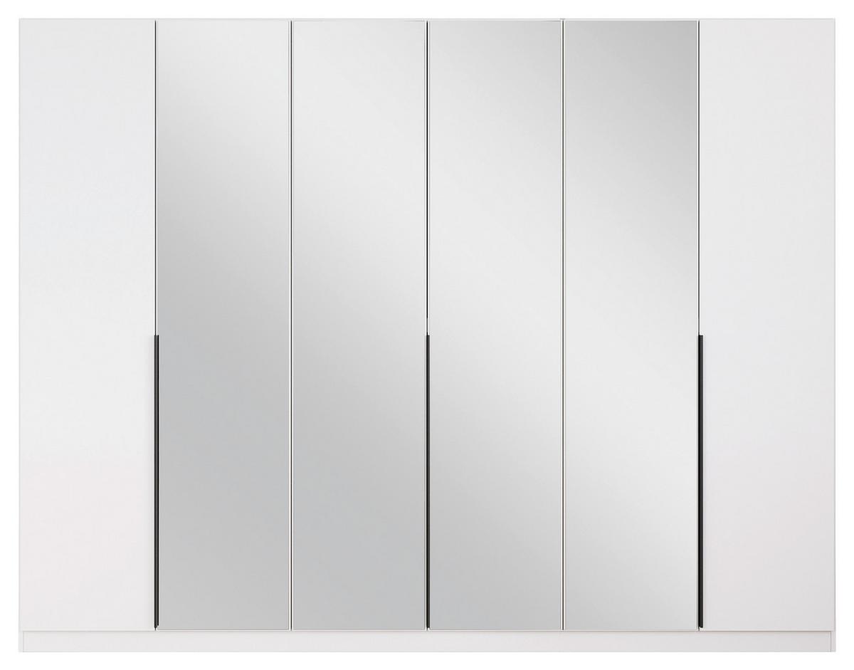 Ormar S Klasičnim Vratima Skyla - bijela, Moderno, drvni materijal/metal (271/210/54cm) - Modern Living