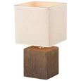 Tischleuchte Wanda, max. 40 Watt - Beige/Dunkelbraun, Keramik/Textil (15,5/28cm) - Mömax modern living Tischleuchte Wanda, max. 40 Watt - Beige/Dunkelbraun, Keramik/Textil (15,5/28cm) - Mömax modern living