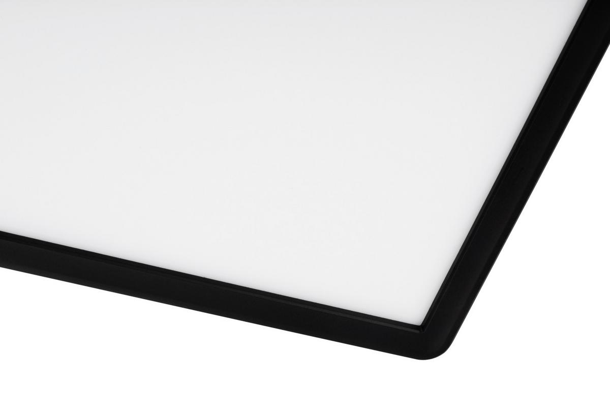 LAMPA SUFITOWA LED GIGA 8 *SBN* - czarny, Basics, tworzywo sztuczne (42/42/2,9cm) - Novel