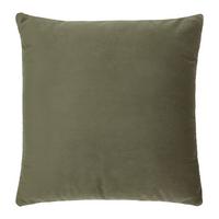 Sofakissen Anthrazit Ca. 55x55cm - Olivgrün, Modern (55/55cm) - Premium Living