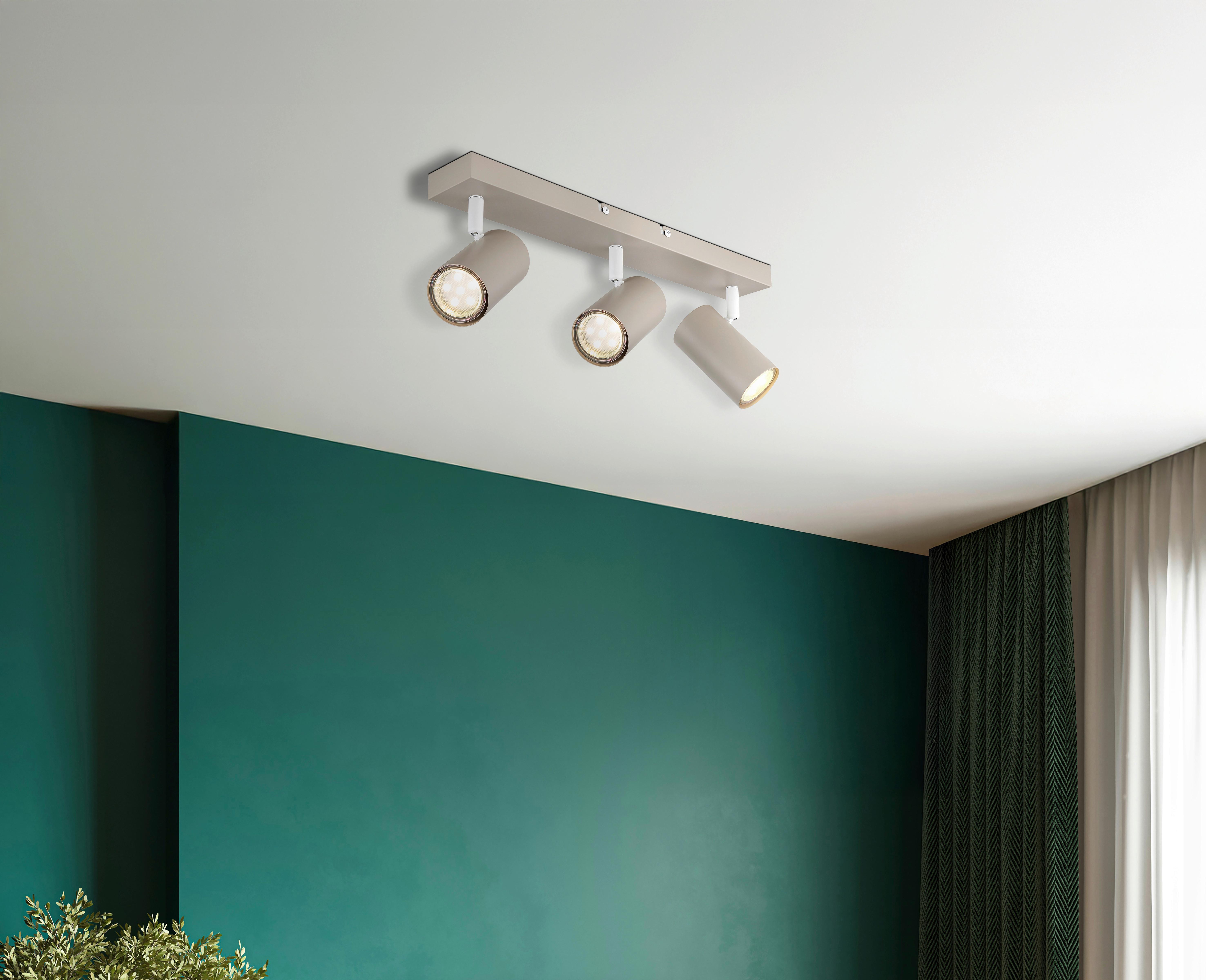 STRAHLER 57911-3SA ROBBY - Sandfarben/Weiss, Konventionell, Metall (41/6/12cm) - Globo