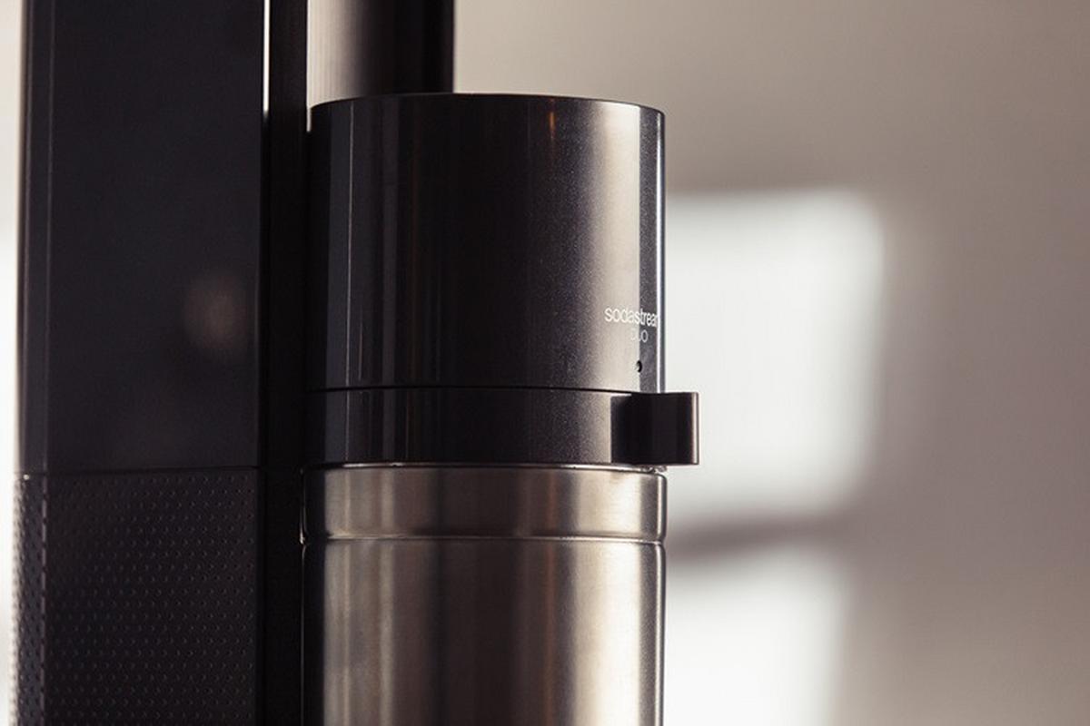 SATURATOR DUO TITAN - antracytowy, Basics, tworzywo sztuczne/metal (15.8/44/31cm) - SodaStream