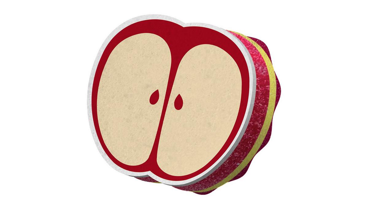 Szivacs Vileda Punch Apple 1x - Basics - Vileda