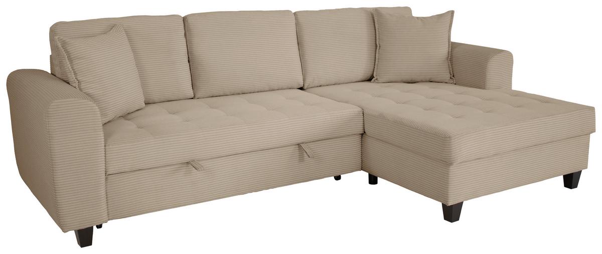 Coltar MORITZ - gri-maro, Trend, textil (265/155cm) - Modern Living
