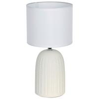 Veioză Tio - alb/bej, Konventionell, ceramică/metal (16/32cm) - Mömax
