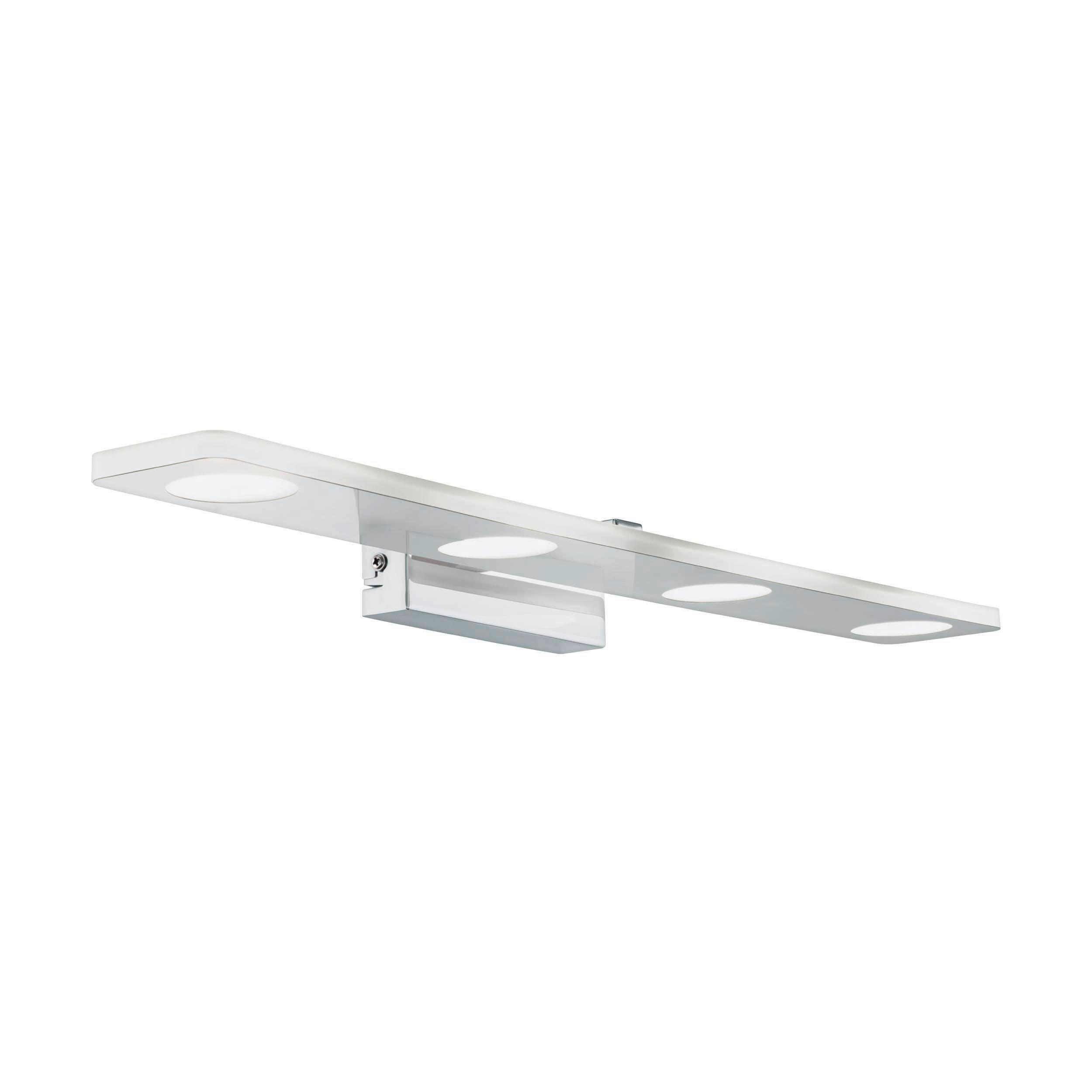 Badezimmer-wandleuchte 96938* Cabus - Chromfarben, Design, Kunststoff/Metall (58/4,5/11,5cm) - Eglo