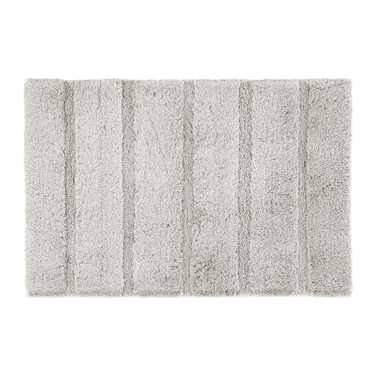 Fürdőszobaszőnyeg Stripe 60/90 - ezüst, Modern, textil (60/90cm) - Modern Living