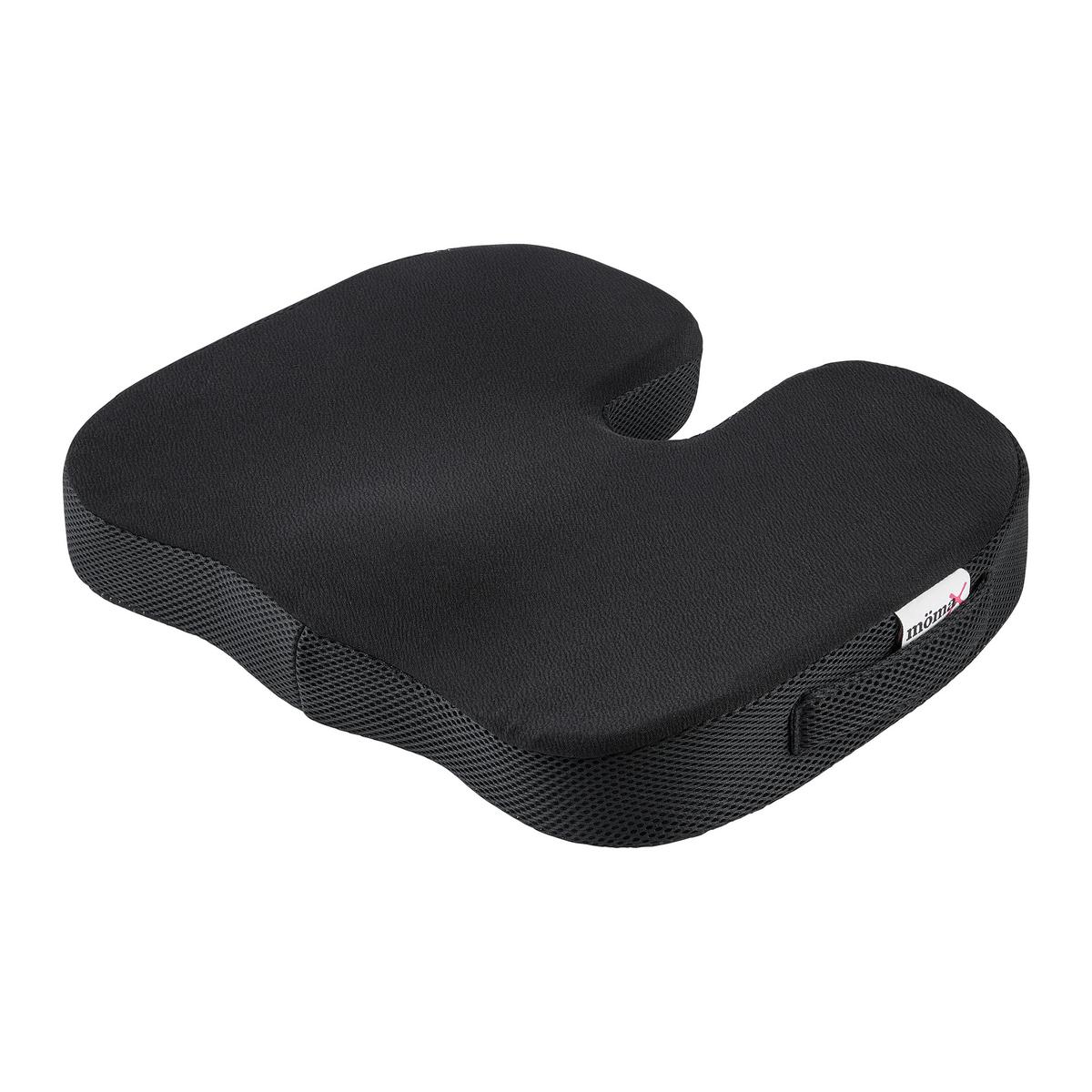 Sitzkissen Ergo Vital Schwarz ca. 45x35cm - Konventionell (45/35/7cm) - Mömax