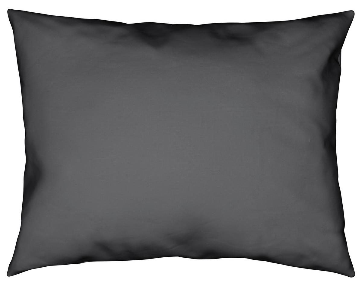Bettwäsche Stone Washed Uni XXL Anthrazit ca. 200x220cm - Anthrazit, MODERN, Textil (200/220cm) - Modern Living