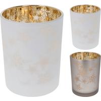 Üveg Teamécsestartó Joy Light - Üveg (10/13cm)