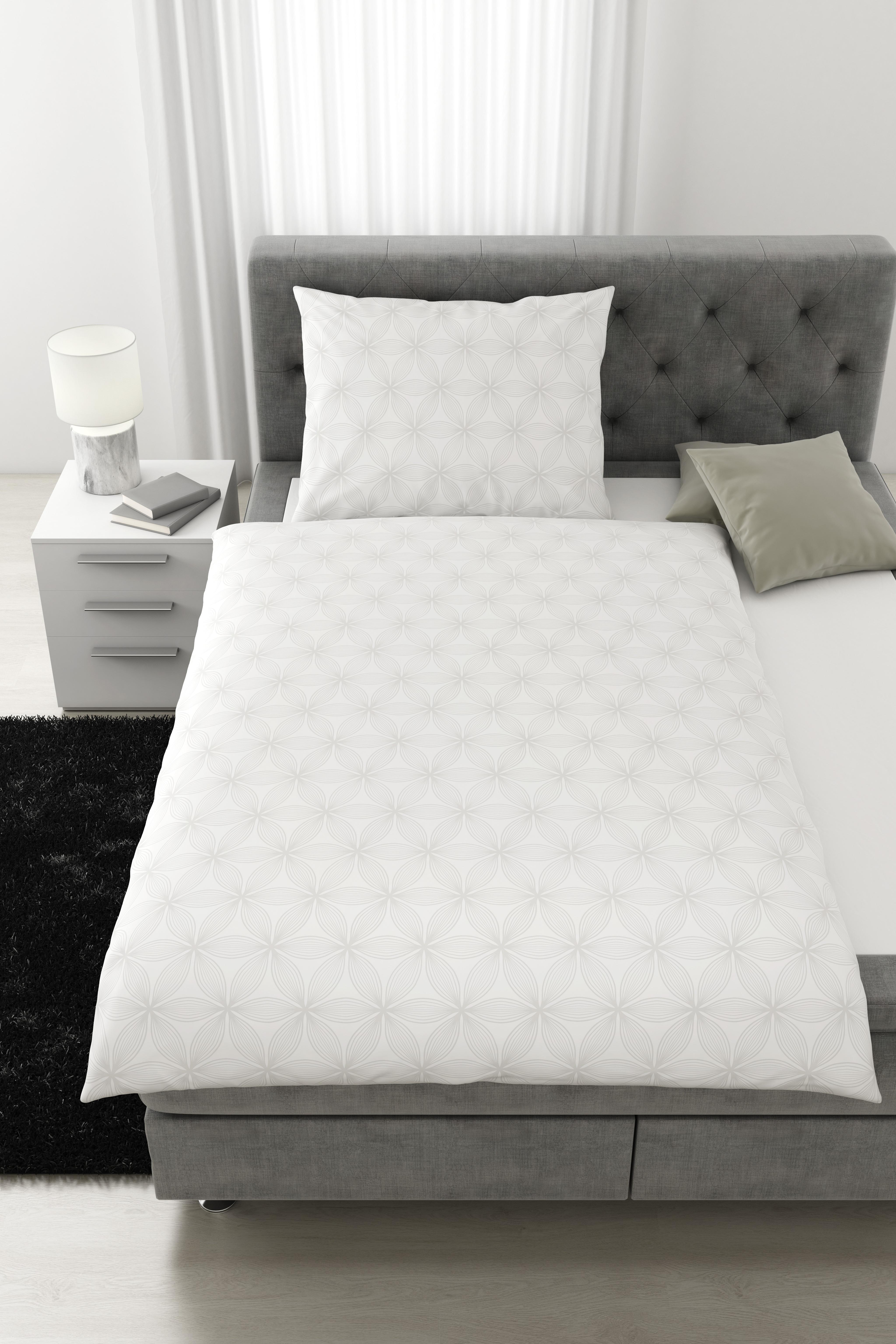 Ágyneműhuzat-garnitúra Alex Design - fehér, Modern, textil (140/200cm) - Premium Living